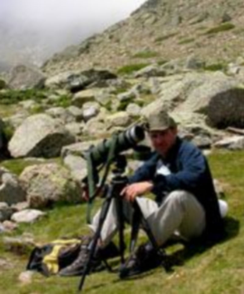 El ornitólogo Alfredo López