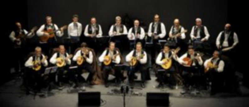 Un momento del concierto que ofreció la Ronda Segoviana para celebrar sus 35 años en la música. / Alberto Benavente