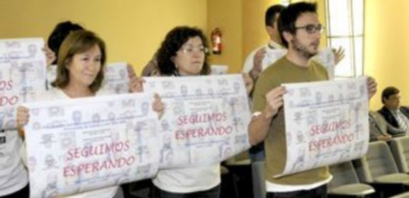 Manifestaciones en contra de las restricciones al Desarrollo. /Alberto Benavente