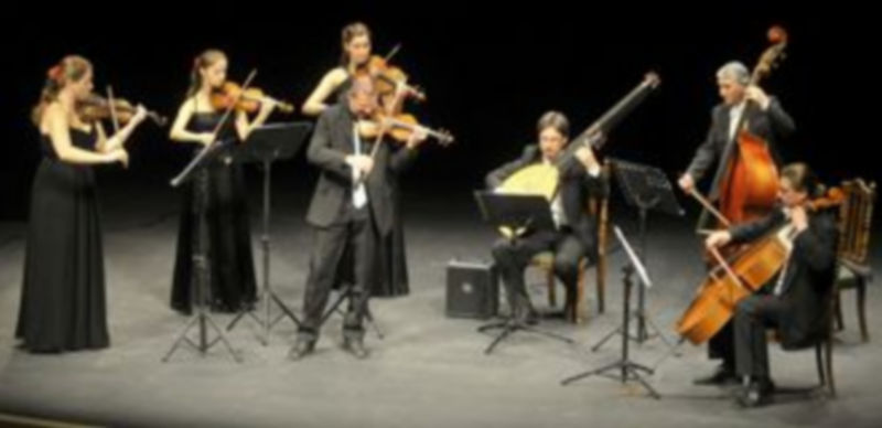 Un momento del concierto ofrecido por el coro belga en la iglesia de San Juan de los Caballeros. / Alberto Benavente