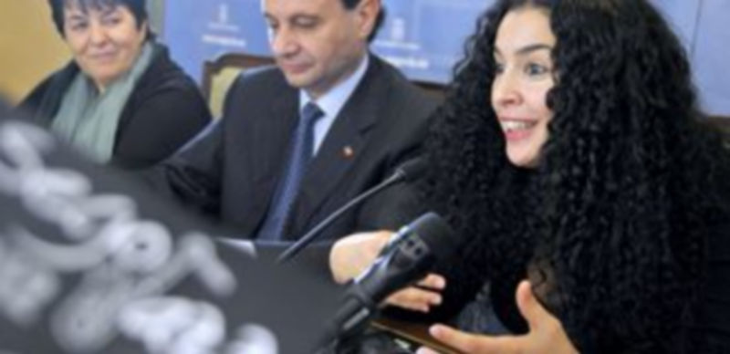 La cantante Yoio Cuesta