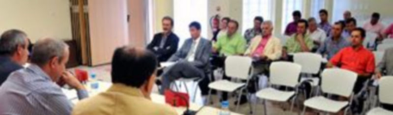 Un momento de la asamblea de la Asociación Provincial de Industrias de la Construcción de Segovia (APIC)