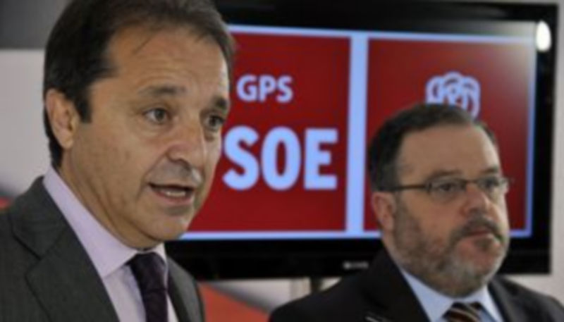 Gordo (izquierda) y Montes