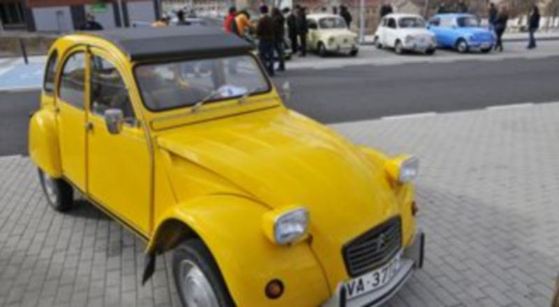 Uno de los vehículos participantes en la prueba