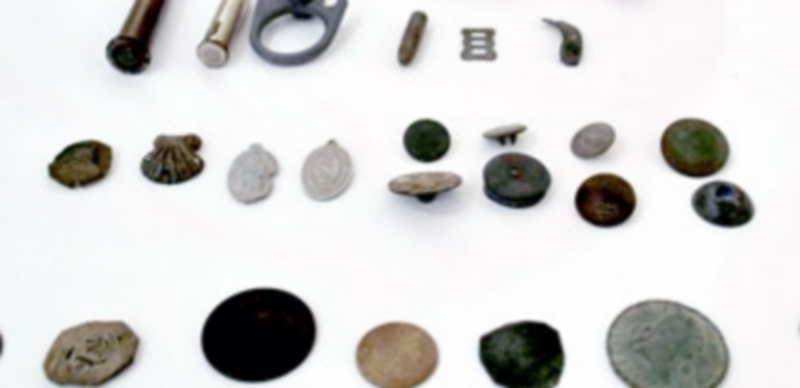 Piezas arqueológicas incautadas en Segovia que fueron a parar en el año 2013 al Museo de Segovia. / Juan Martín