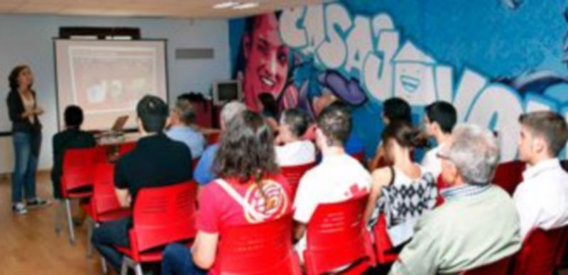 Imagen de archivo de una actividad en la Casa Joven. / Diego de Miguel