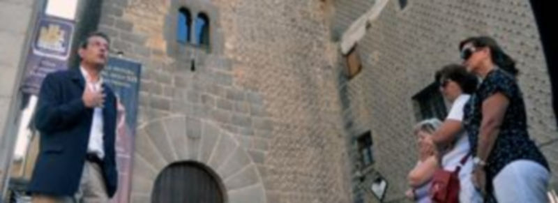 Imagen de una visita del programa “Los domingos de patrimonio”./Kamarero