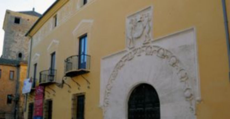 Facha del futuro Centro de Artes Audiovisuales de Segovia. /Kamarero