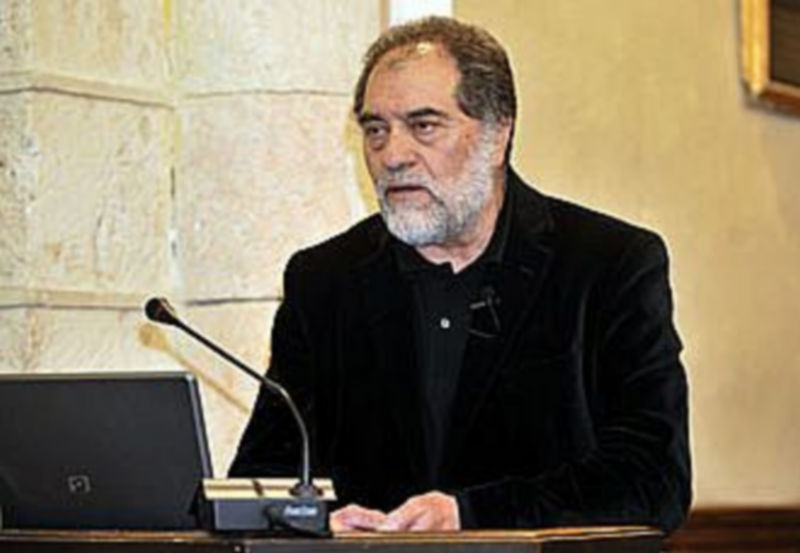 Carlos Muñoz de Pablos en el Curso de Historia de Segovia./KAMARERO