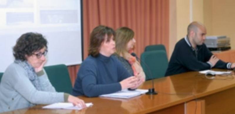 La directora y profesores del instituto ‘Giner de los Ríos’