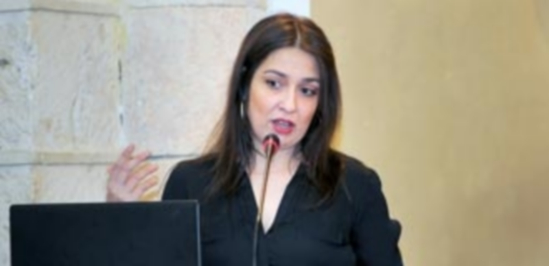 La profesora María de la O Oliva