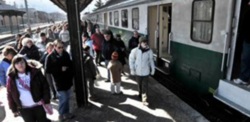 Interior de la locomotora que desplazó el tren. / Kamarero