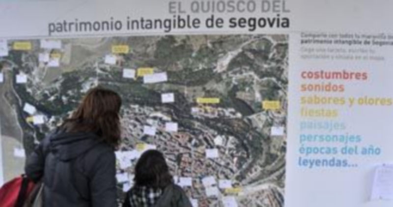 Mapa donde los ciudadanos fueron colocando sus impresiones