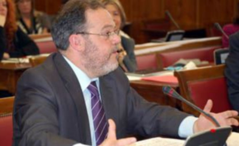 El senador socialista por Segovia