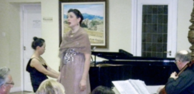 La mezzozoprano Katerina Antipova durante la actuación. / EL ADELANTADO