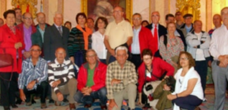 Los andariegos canarios fueron recibidos en la Casa Consistorial. / El Adelantado