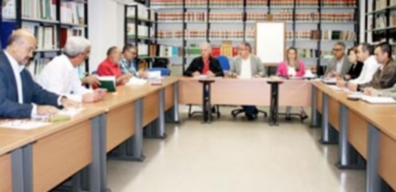 Representantes institucionales y de las organizaciones agrarias