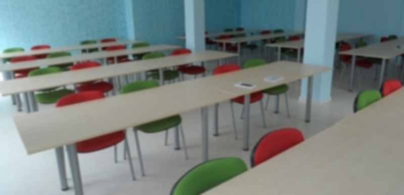 Sala de estudios habilitada por el Ayuntamiento. / kamarero