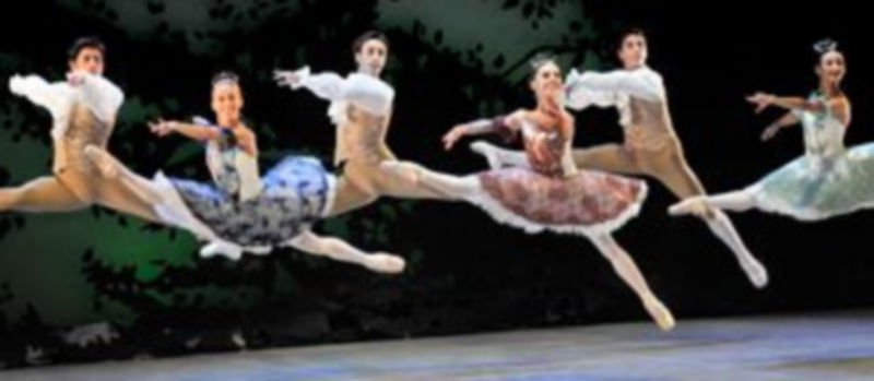 El ballet de Angel Corella en su actuación la pasada semana en las Noches Mágicas de la Granja. / Kamarero