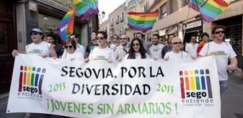 La Marcha del Orgullo LGTBH Segoviano