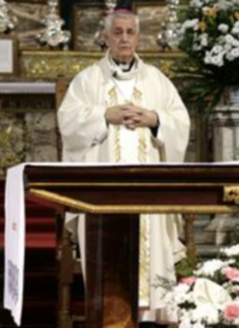 El obispo emérito de Segovia