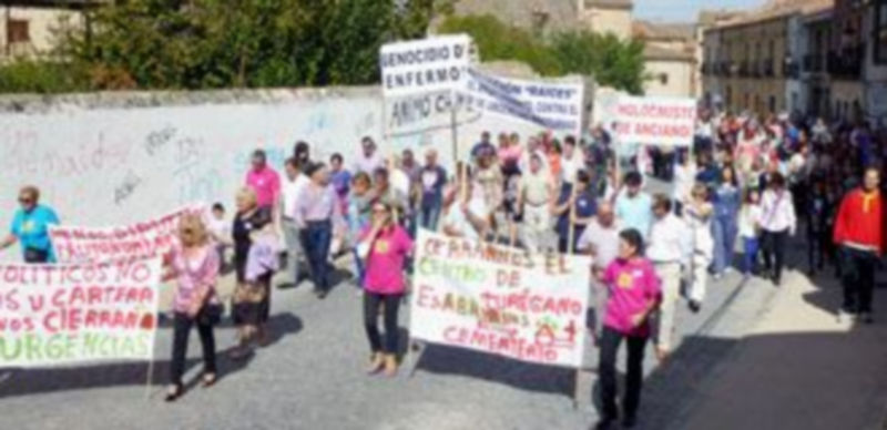 Los pueblos afectados han mostrado su rechazo a la medida con distintos actos reivindicativos. / El Adelantado