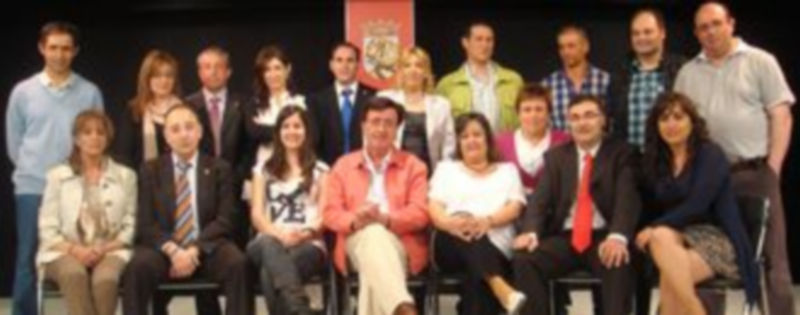 Integrantes de la candidatura del Partido Popular a la Alcaldía de la villa de Cuéllar. /El Adelantado