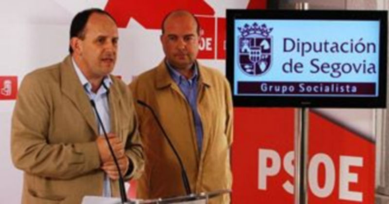 El portavoz del PSOE en la Diputación