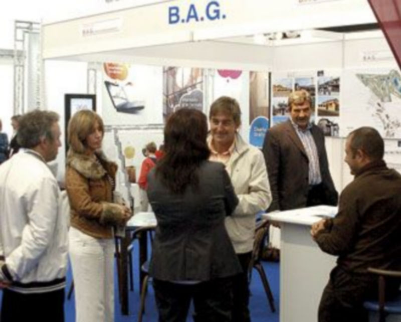 La animación fue constante ayer en los estands