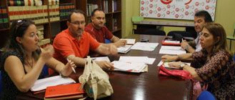 Una imagen de archivo de la Ejecutiva de UGT