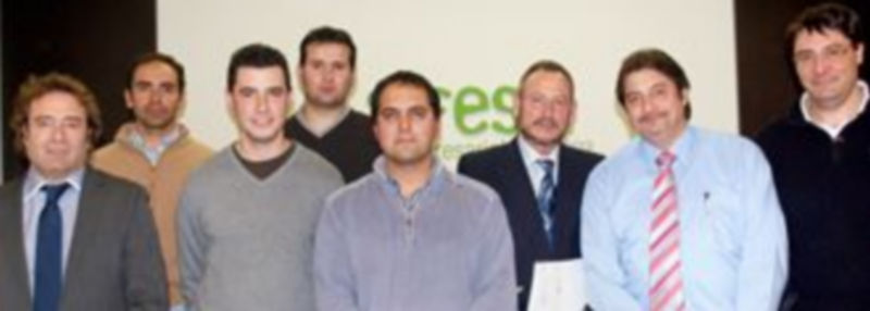 La nueva junta directiva de la asociación La Estación de Hontoria