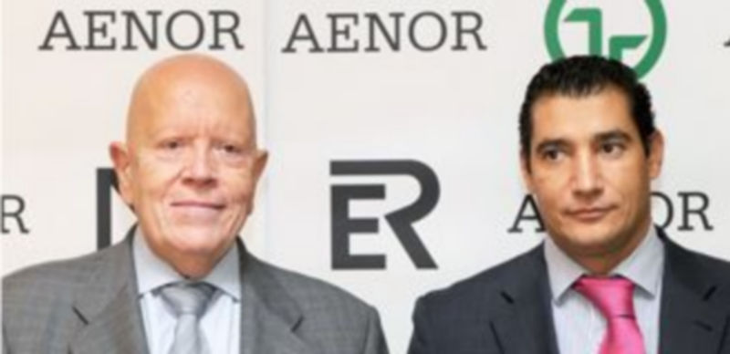 El Presidente de AENOR