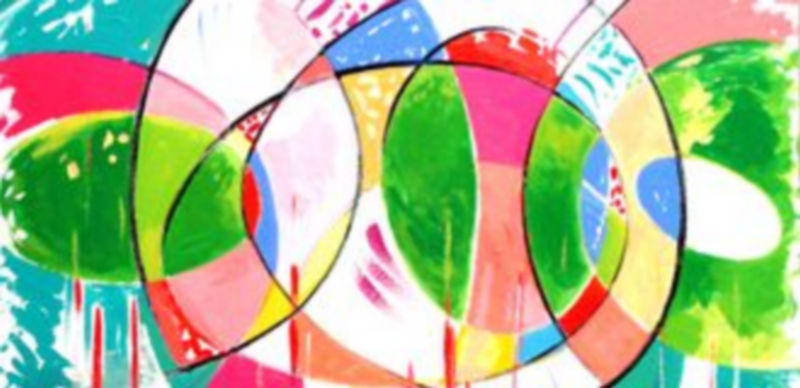 Detalle de una de las pinturas que María Eugenia Sancho ha trasladado hasta Nueva York. / Adelantado