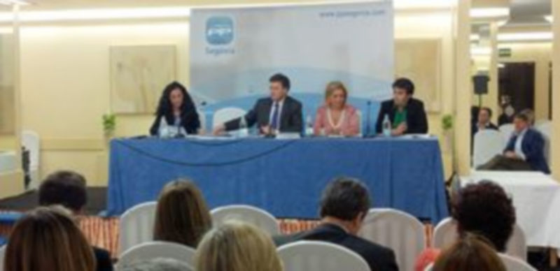 Un momento de la reunión de la directiva provincial del PP