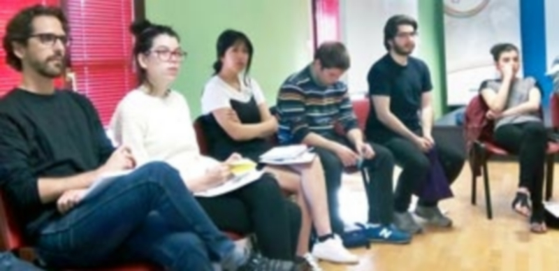 Un momento de la actividad