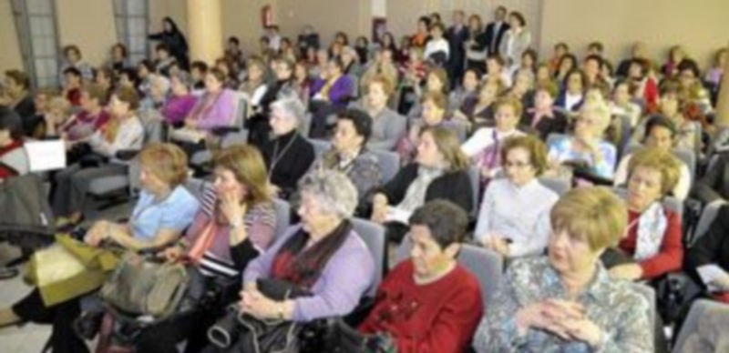 Las delegadas de AECC en la provincia