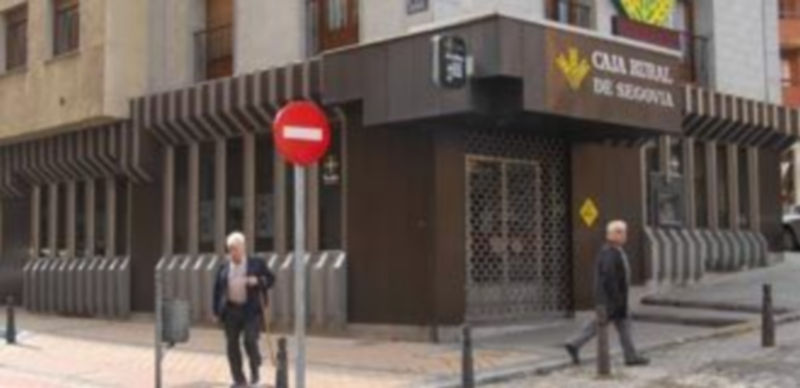 Foto de archivo de la sede de Caja Rural de Segovia