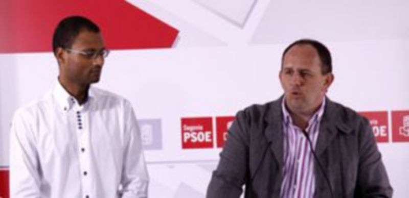 Quiñones (izquierda) y Aceves