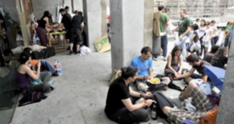 Los concentrados compartieron ayer una paella al mediodía