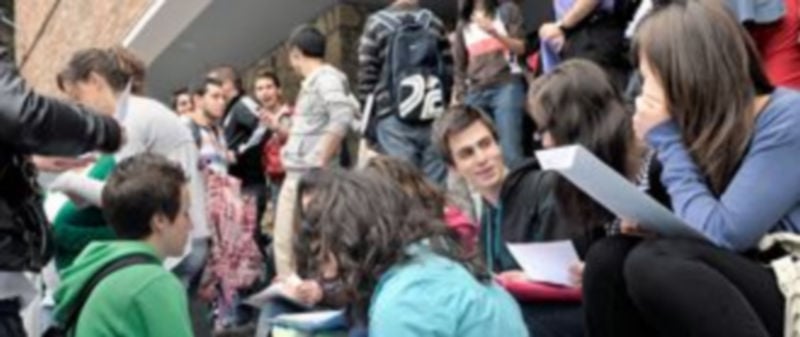 El instituto Andrés Laguna volverá a recibir a centenares de estudiantes de la ciudad y provincia de Segovia./ Kamarero