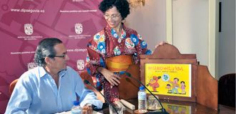 El diputado José Carlos Monsalve conversa con Amalfy Fuenmayor