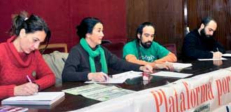 Los representantes de la Plataforma de la Escuela quieren desarrollar una movilización unitaria y sostenida. / Kamarero