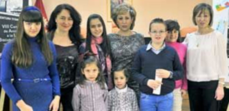 Los seis escolares premiados