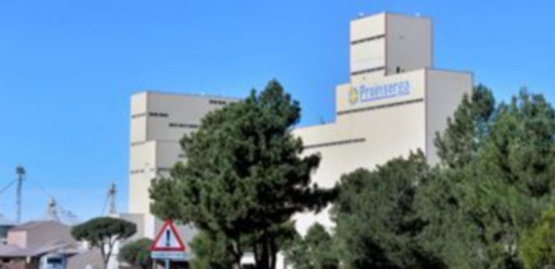 Instalaciones de la fábrica de piensos de Proinserga