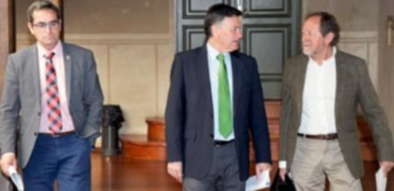 Diputación y EOI abogan por la formación para el empleo juvenil 1 Un momento de la presentación de los cursos.