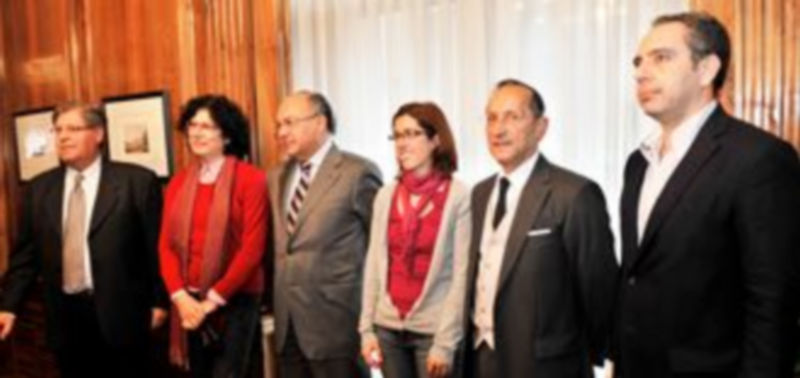 Representantes de las organizaciones humanitarias que canalizarán la ayuda a Haití