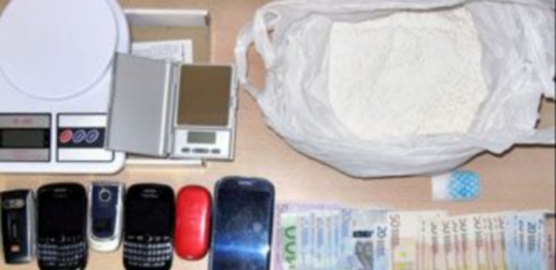 Durante el registro del coche se encontraron cocaína