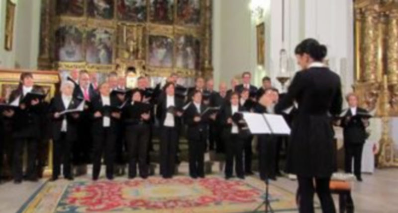 La coral segoviana Voces de Castilla en una de sus actuaciones. / El Adelantado