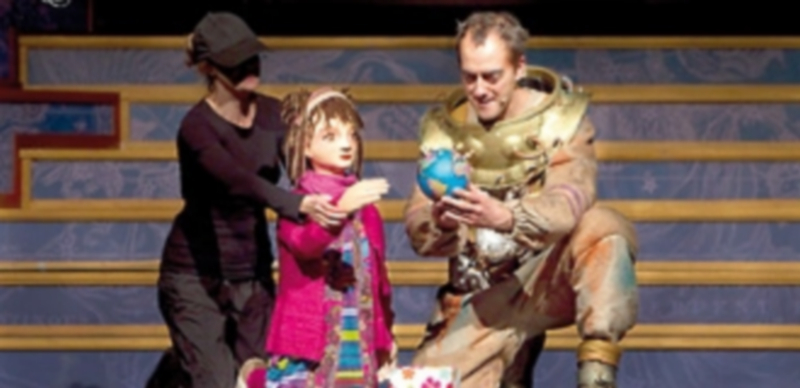 Una de las representaciones de la compañía Uroc Teatro. / El Adelantado