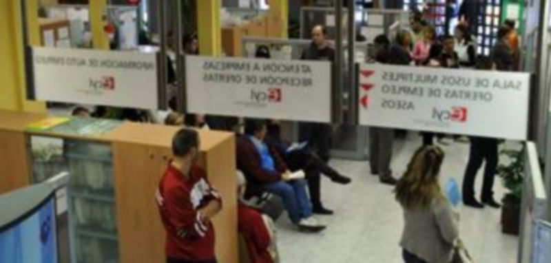 Imagen de archivo de la Oficina de Empleo de Segovia capital. / Juan Martín